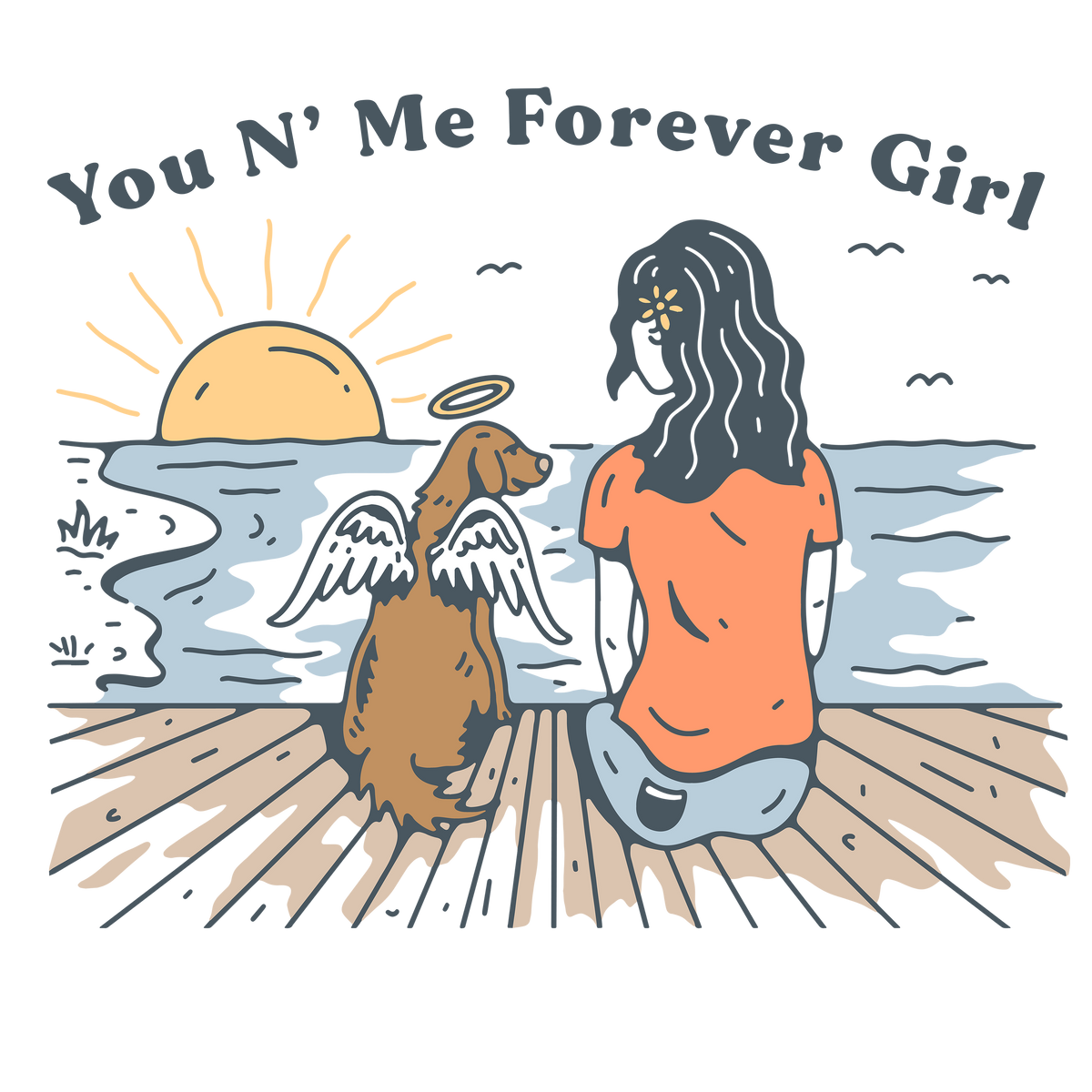 Forever Girl (Super Sale) (Adult Hoodie)