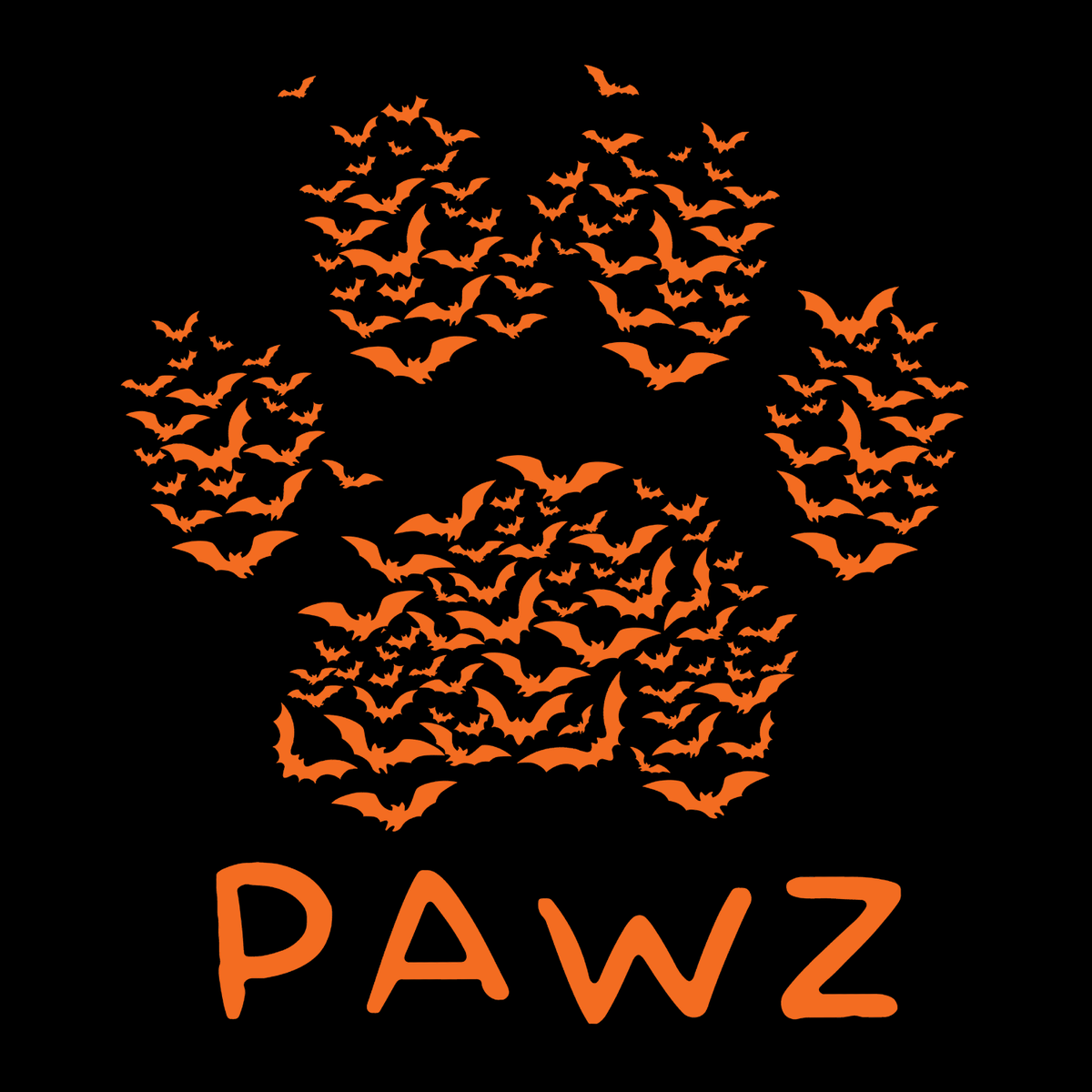 Pawz Batz (Adult Hoodie)
