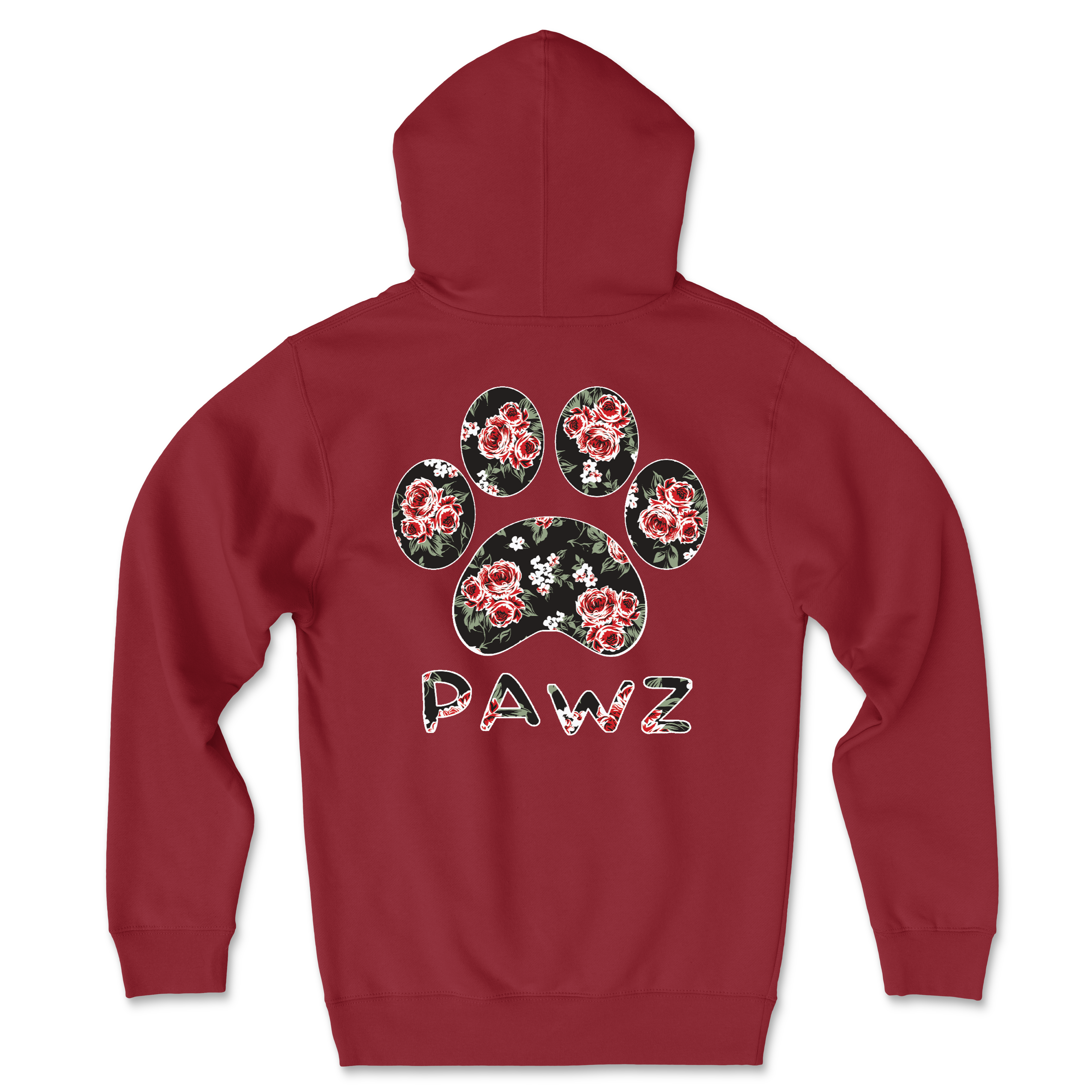 Rose Paw (Adult Hoodie)