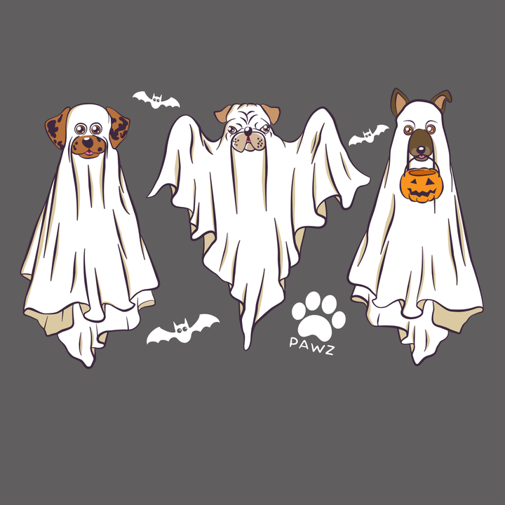 Ghosts Pup (Adult Short Sleeve T-Shirt)