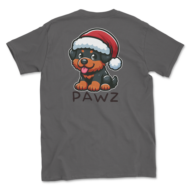 Rottweiler Christmas (Adult Short Sleeve T-Shirt)