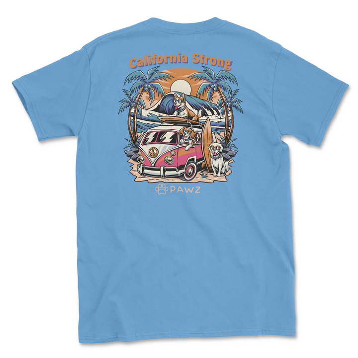 Cali Rescue Bus (Adult Short Sleeve T-Shirt)