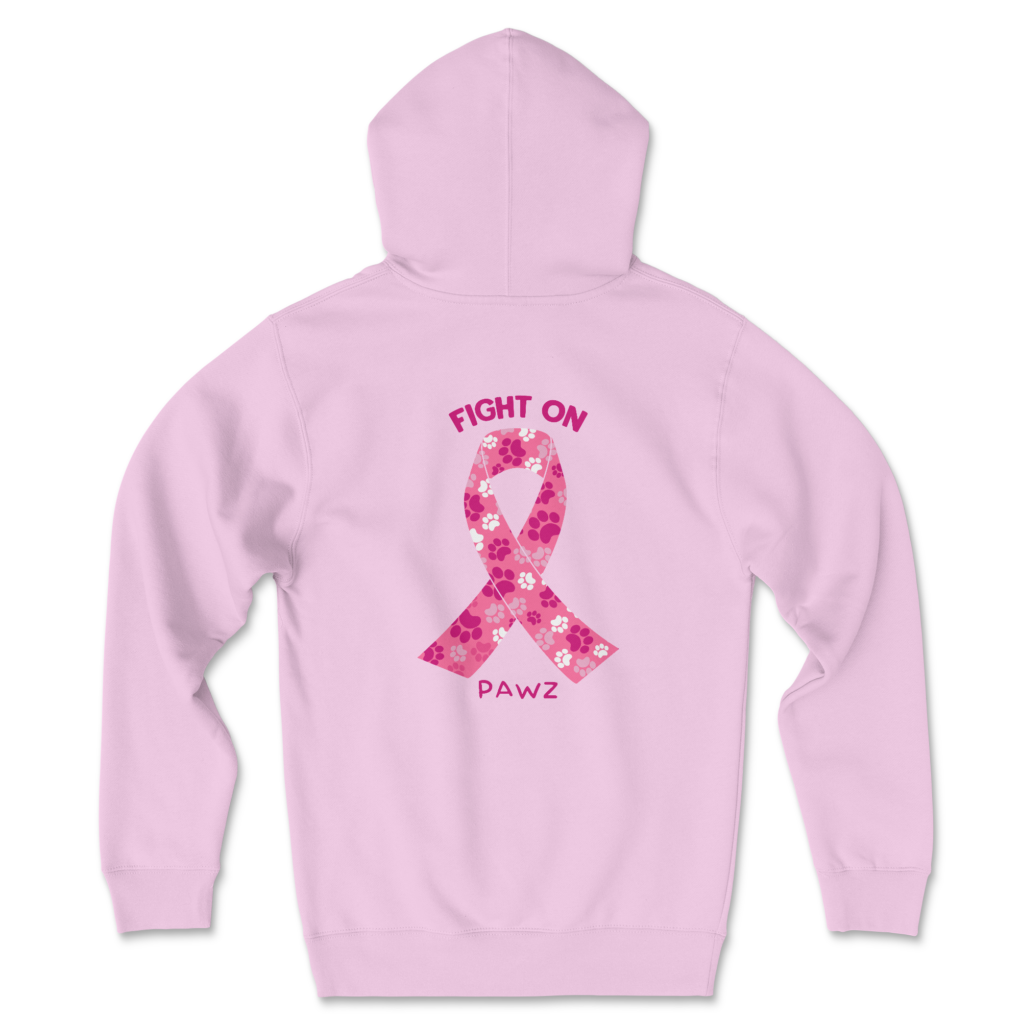 Fight On Ribbon (Adult Hoodie)