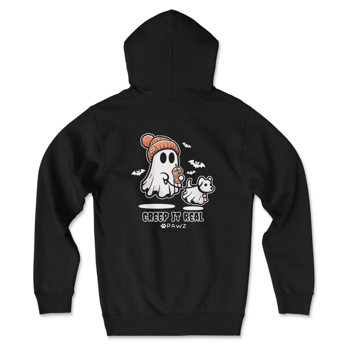 Creep It Real (Back Print) (Adult Hoodie)