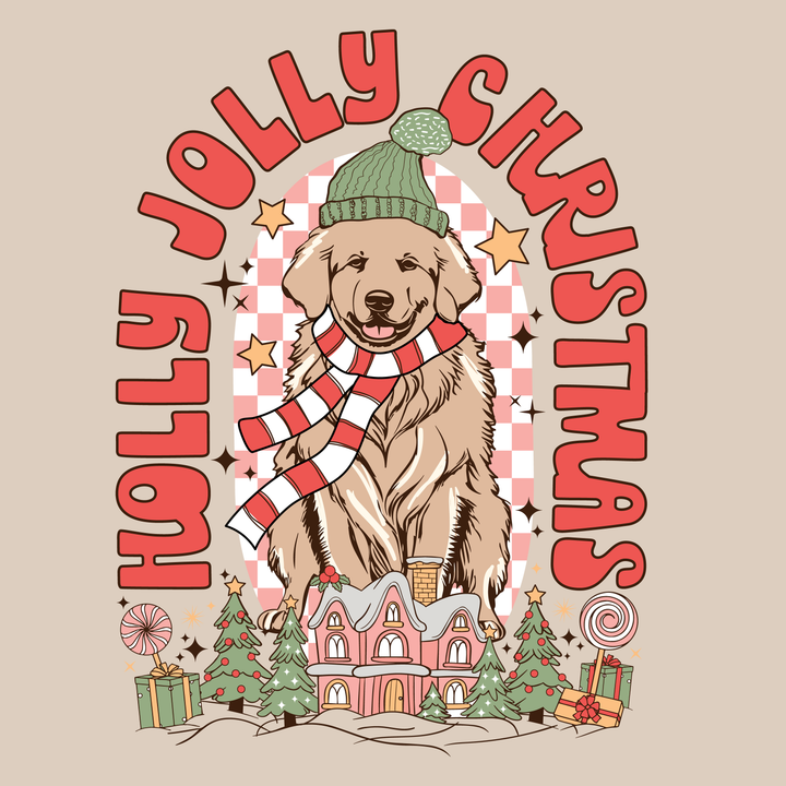 Holly Jolly (Adult Short Sleeve T-Shirt)