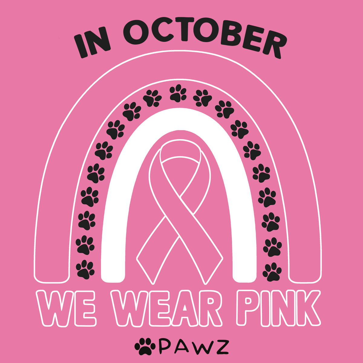 We Wear Pink (Adult Hoodie)