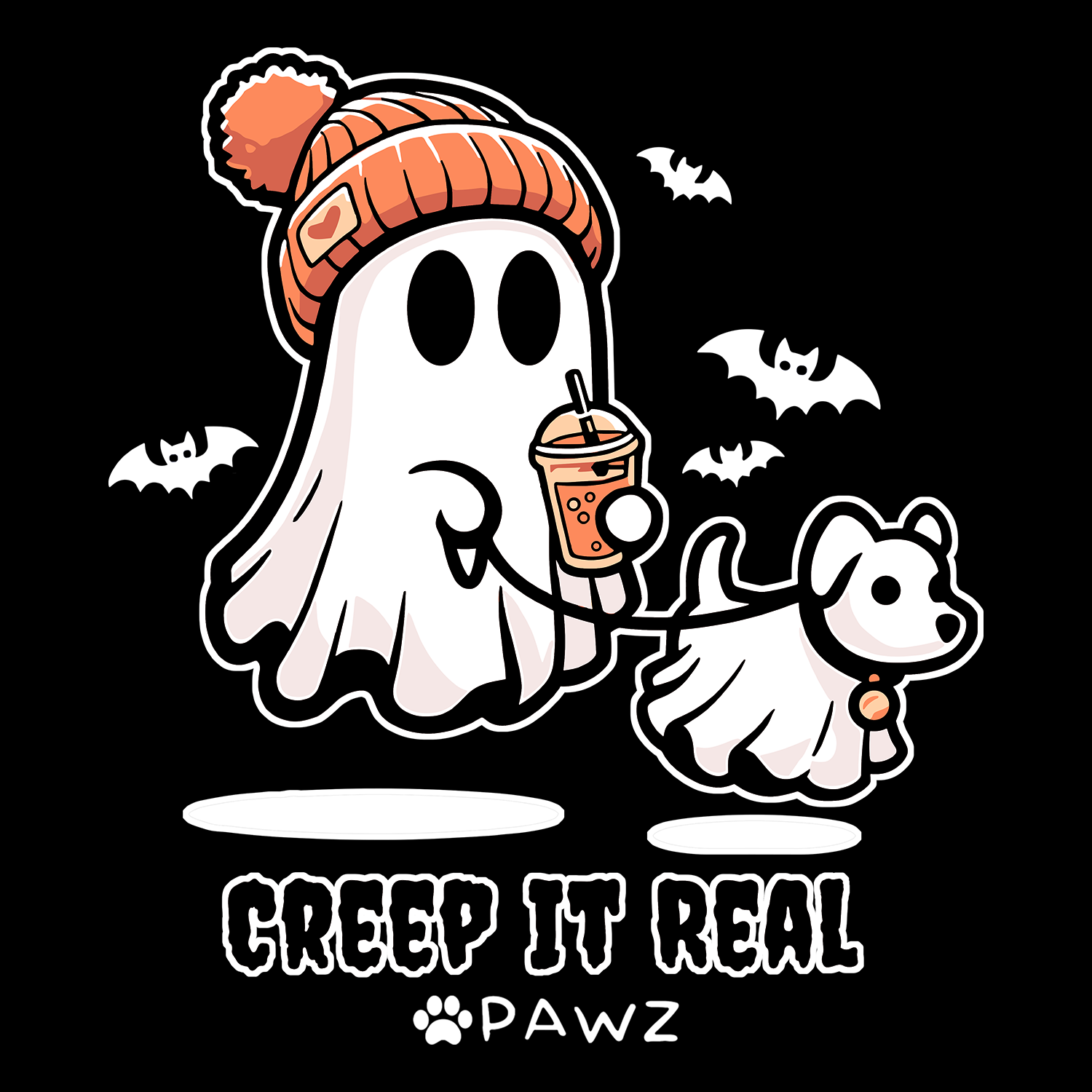 Creep It Real (Front Print) (Adult Hoodie)