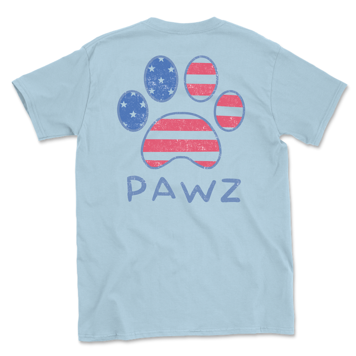 USA Flag (Adult Short Sleeve T-Shirt)